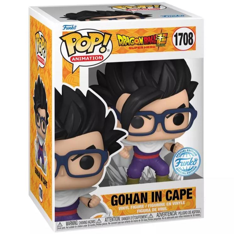 Dragon Ball Z - Gohan In Cape - #1708 - Special Edition - Anime - Funko Pop!
