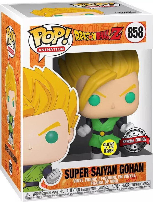 Dragon Ball Z - Super Saiyan Gohan - #858 - GITD Special Edition - Anime - Funko Pop!