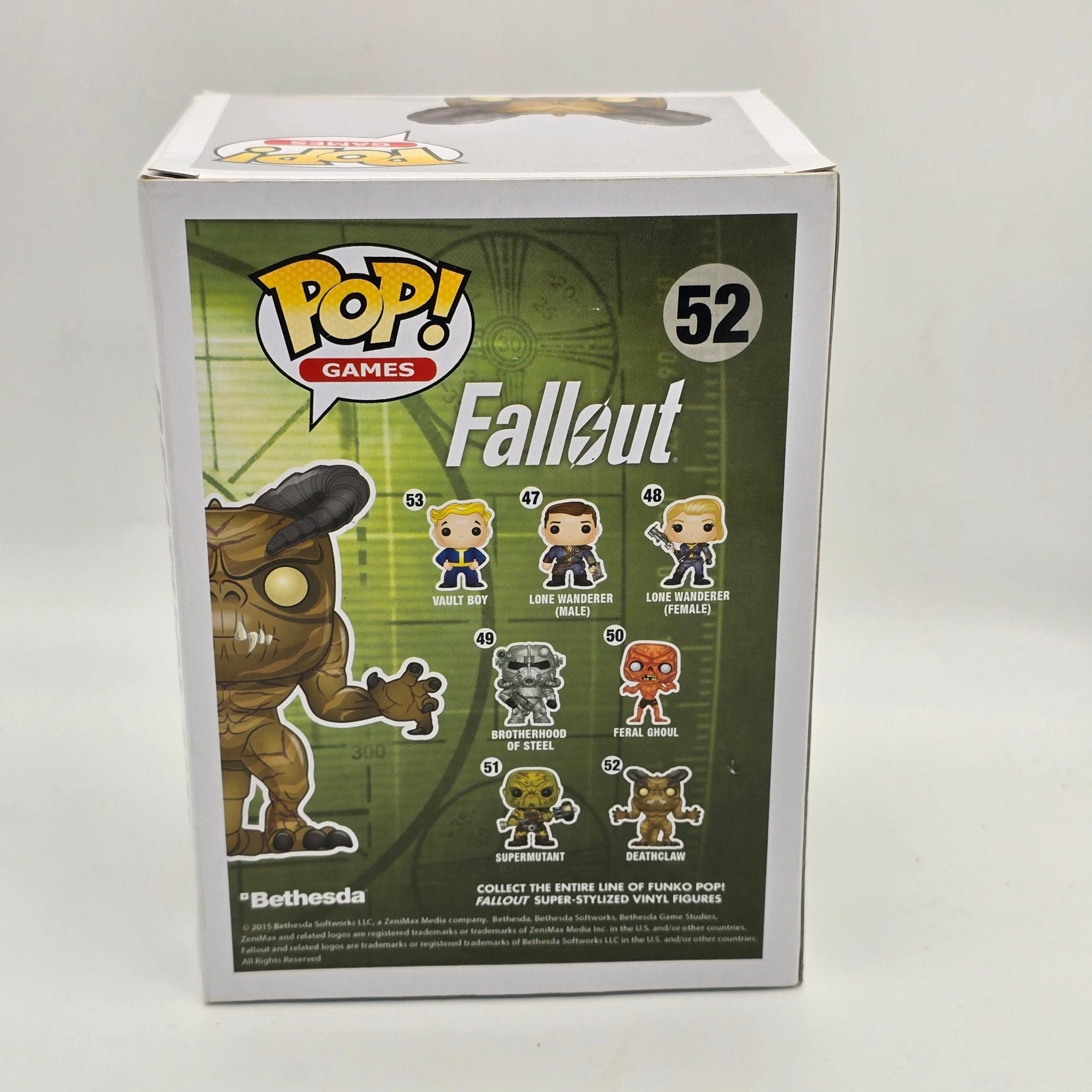 Fallout - Deathclaw - 52 - Games - Funko Pop!