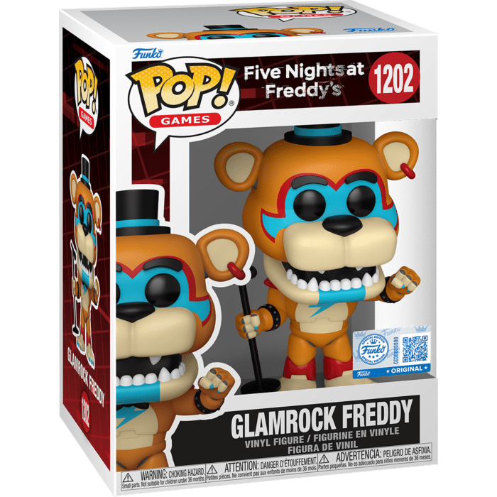 Five Nights at Freddy's - Glamrock Freddy - 1202 - Special Edition - Games - Funko Pop!