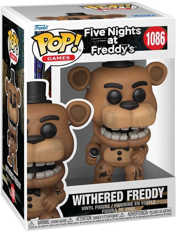 Five Nights at Freddy's - Withered Freddy - 1086 - Games - Funko Pop!