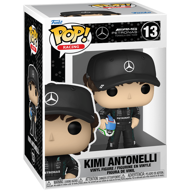 Formula 1 - Kimi Antonelli - 13 - Mercedes - Benz - Racing - Funko Pop!