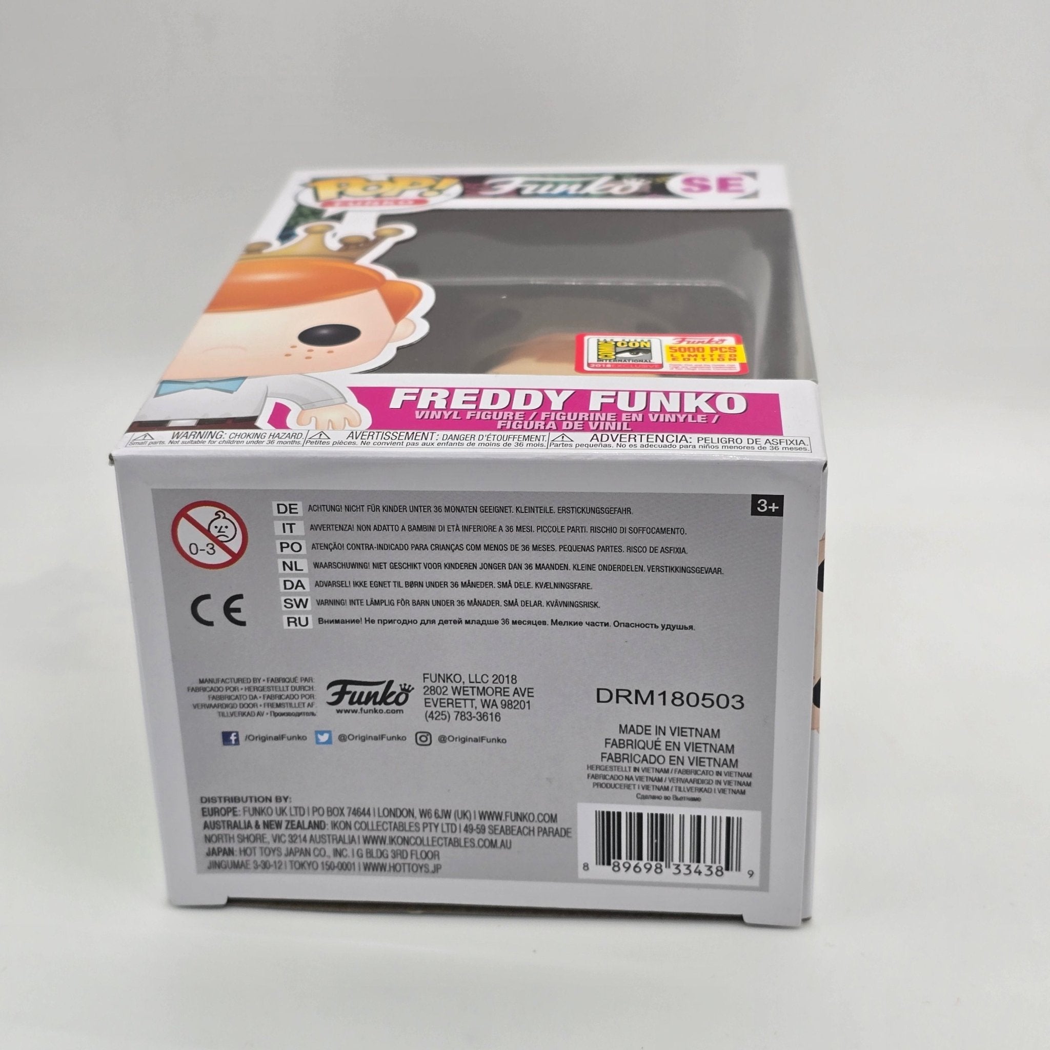 Freddy Funko - Freddy as Danny Zuko - 2018 San Diego Comic Con Exclusive 5000 PCS - Funko Pop!