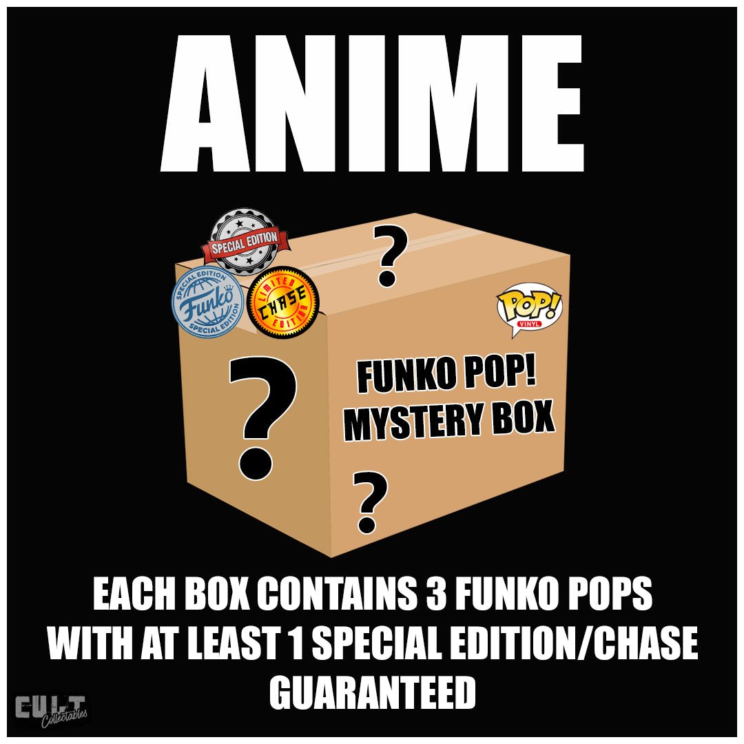 Funko Mystery Box - Anime Theme - Contains x3 Pops