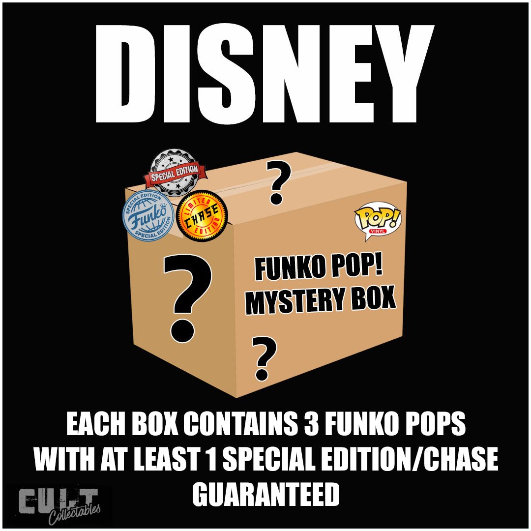 Funko Mystery Box - Disney Theme - Contains x3 Pops