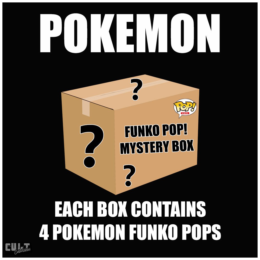 Funko Mystery Box - Pokémon Theme - Contains x4 Pops