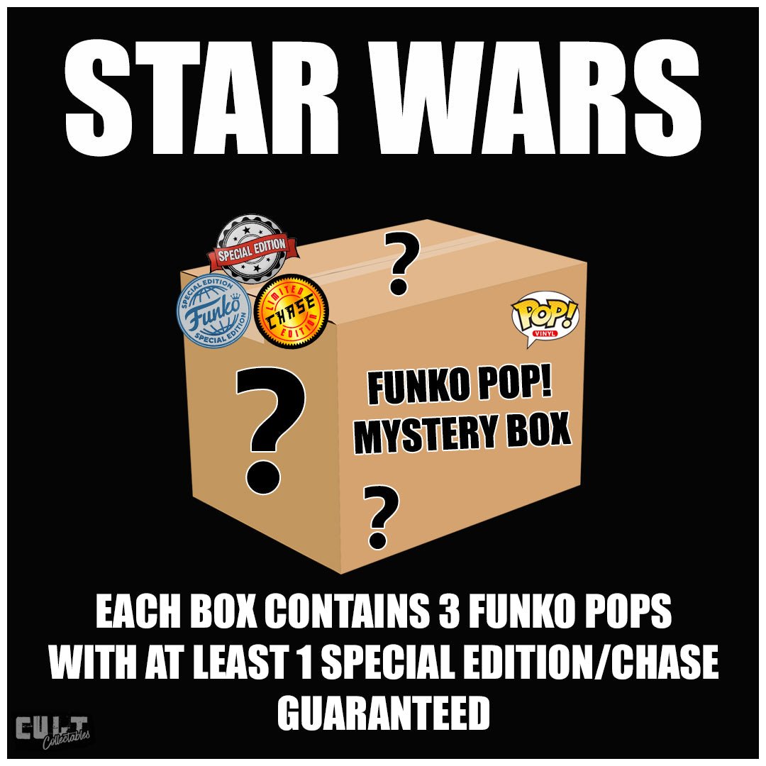 Funko Mystery Box - Star Wars Theme - Contains x3 Pops