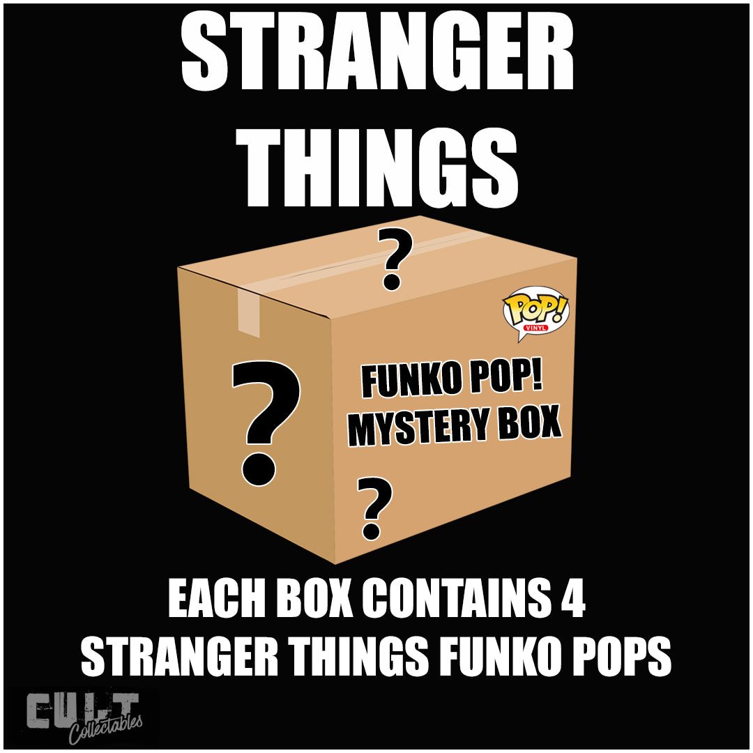 Funko Mystery Box - Stranger Things Theme - Contains x4 Pops
