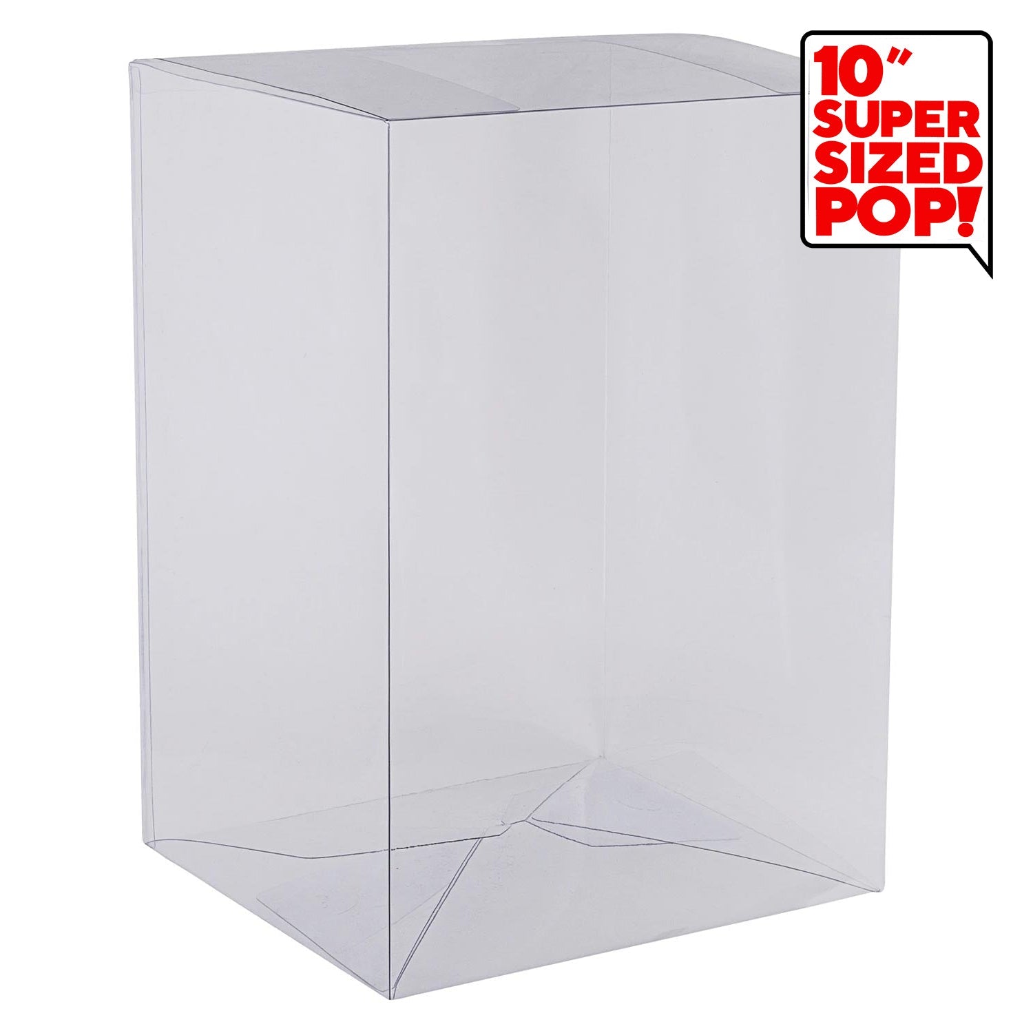 Funko Pop! Super Size 10 Inch Protectors - 0.5 mm - Fits All Standard 10" Pops