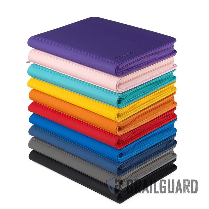 Grail Guard 9 - Pocket Premium ZIP Trading Card Binder - 360 Card Capacity