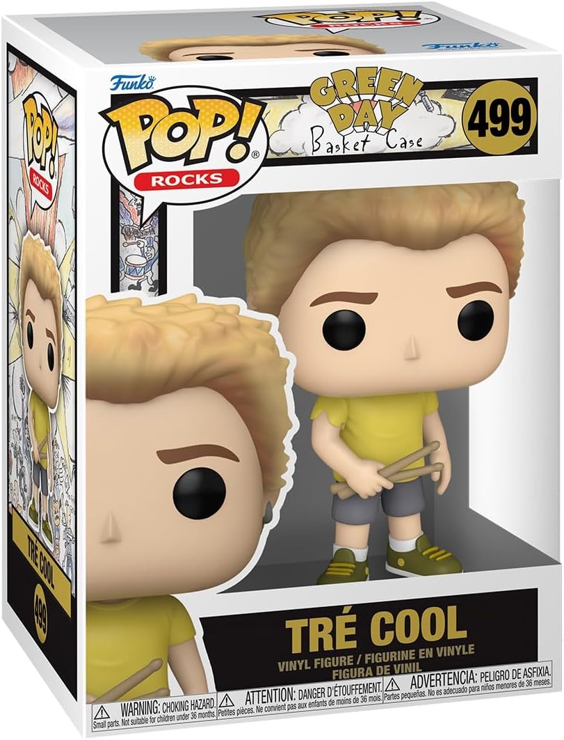 Green Day - Tre Cool (Basket Case) - 499 - Rocks - Funko Pop!