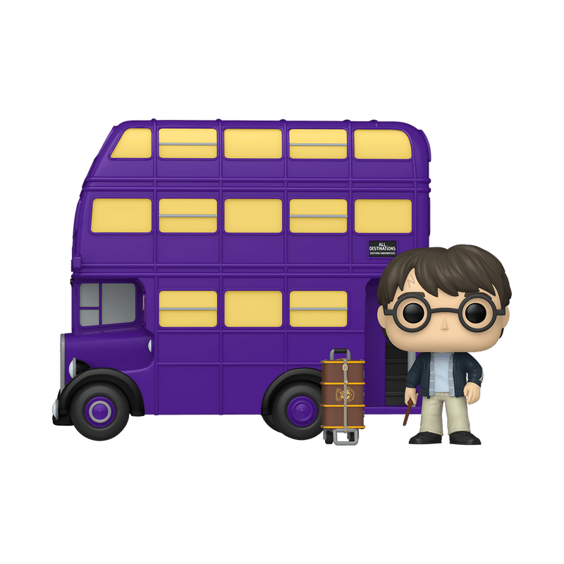 Harry Potter - Harry with Knight Bus - 139 - Movies - Deluxe Funko Pop!
