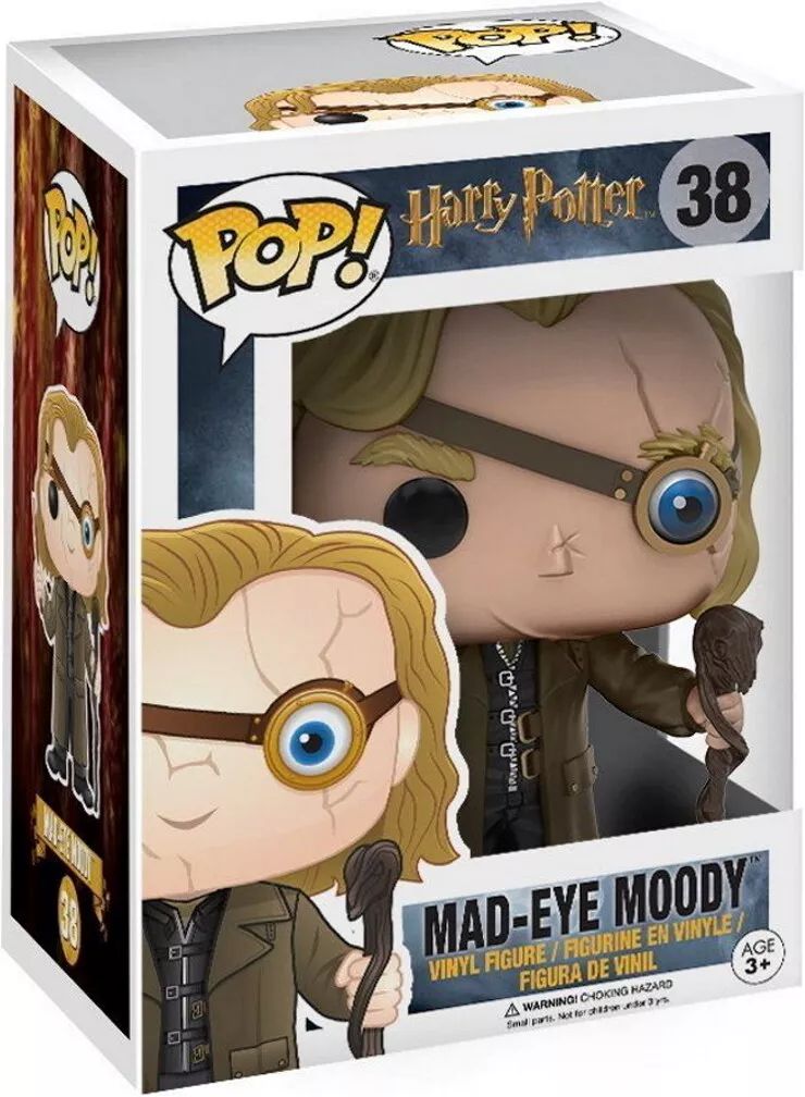 Harry Potter - Mad - Eye Moody - #38 - Movies - Funko Pop!