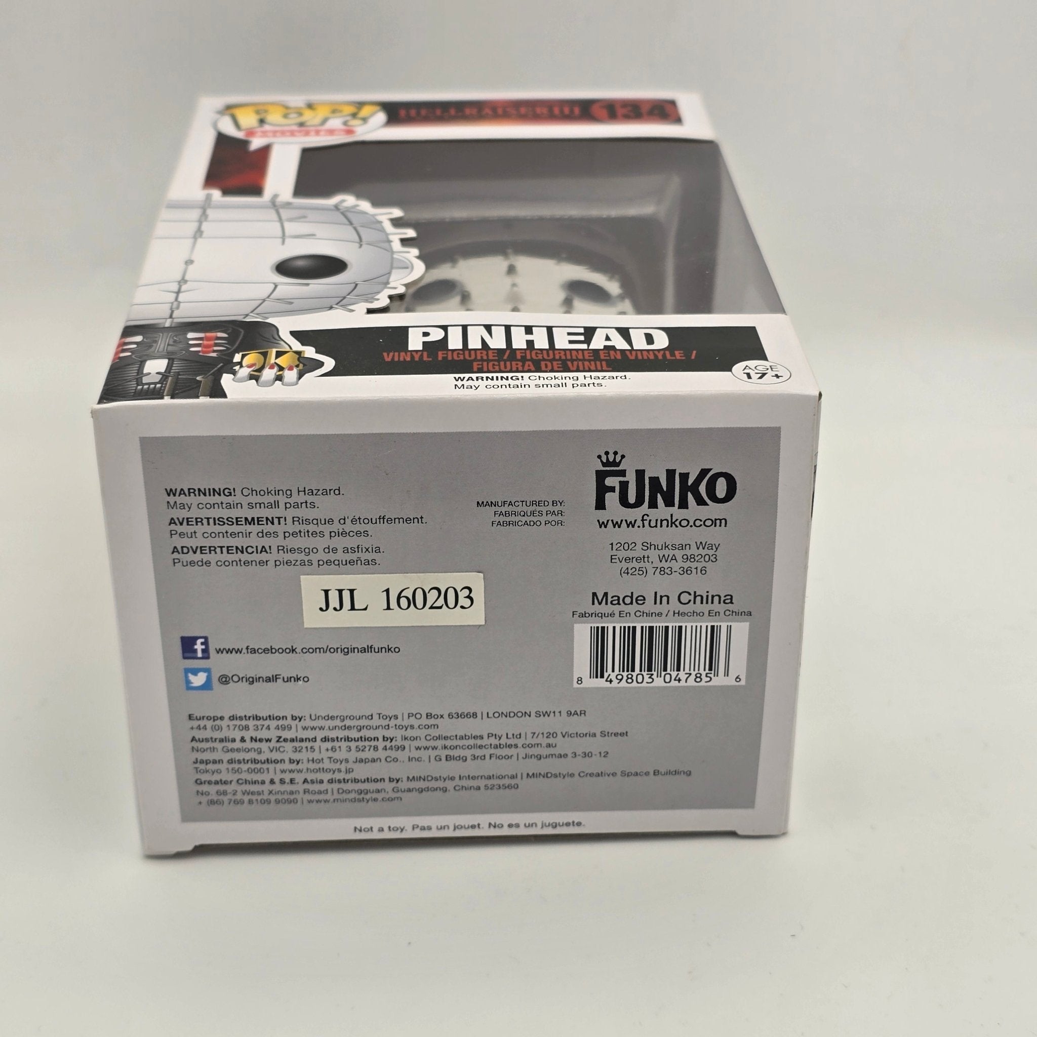 Hellraiser III - Pinhead - 134 - Movies - Funko Pop!