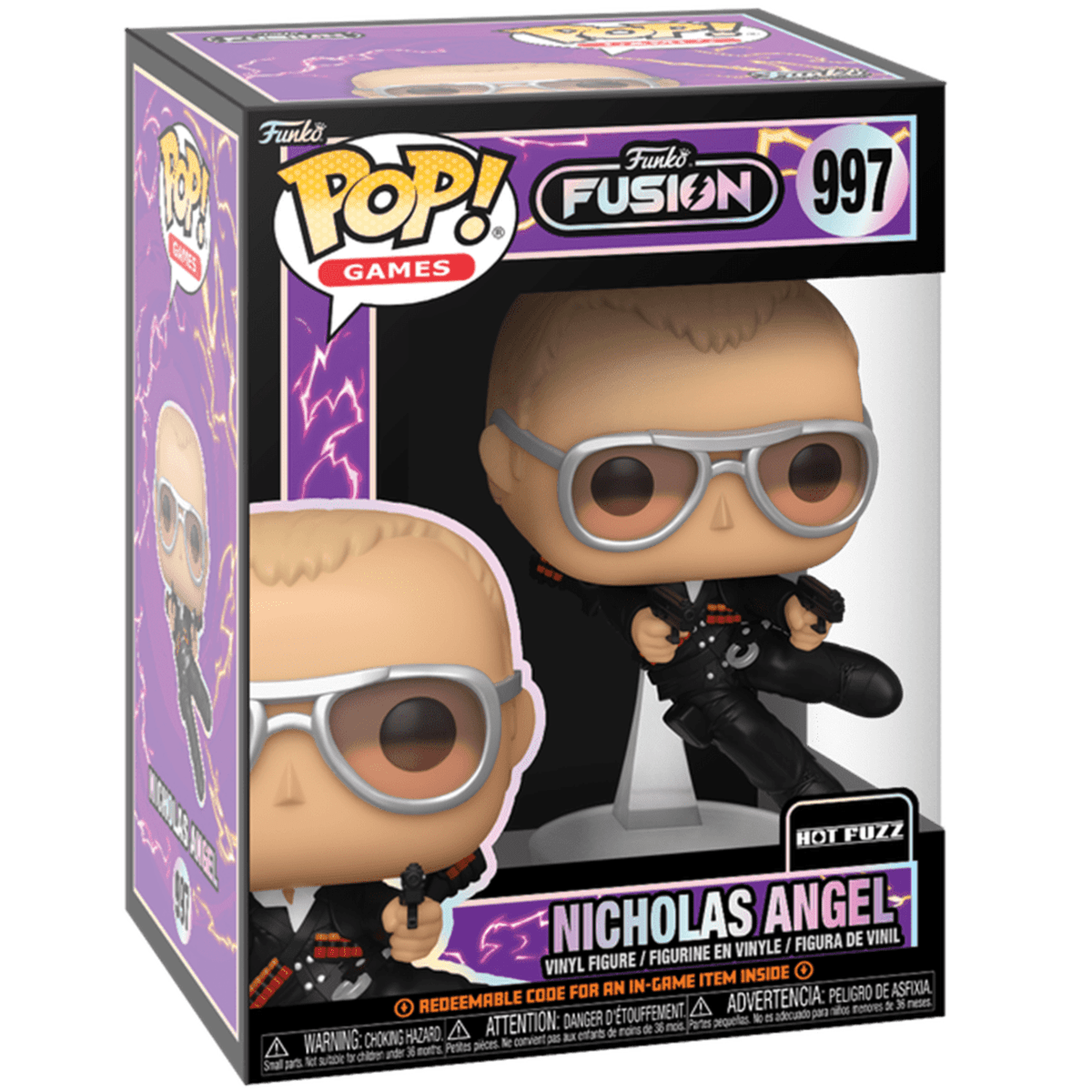 Hot Fuzz - Nicholas Angel - 997 - Funko Fusion - Movies - Funko Pop!