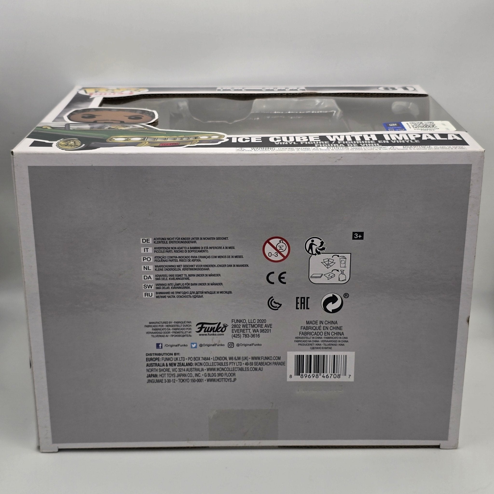 Ice Cube - With Impala - 81 - Rocks - Rides - Funko Pop!