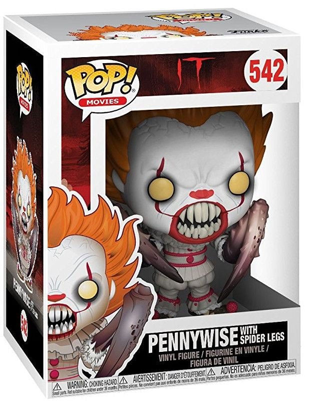 IT - Pennywise With Spider Legs - 542 - Movies - Funko Pop!