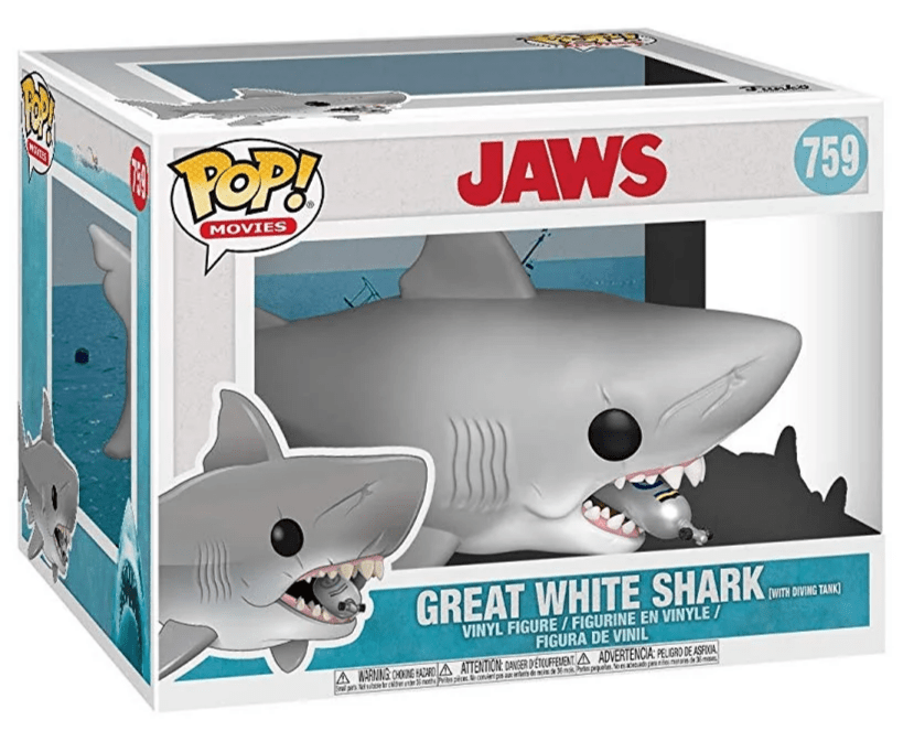Jaws - Shark With Diving Tank - #759 - Movies - Funko Pop!