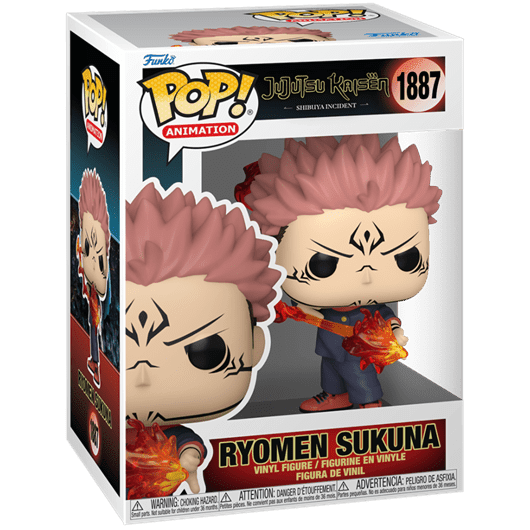 Jujutsu Kaisen - Ryomen Sakuna - 1887 - Anime - Funko Pop!