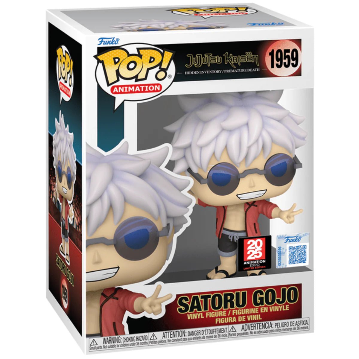 Jujutsu Kaisen - Satoru Gojo - 1959 - 2025 Anime Expo Limited Edition - Anime - Funko Pop!
