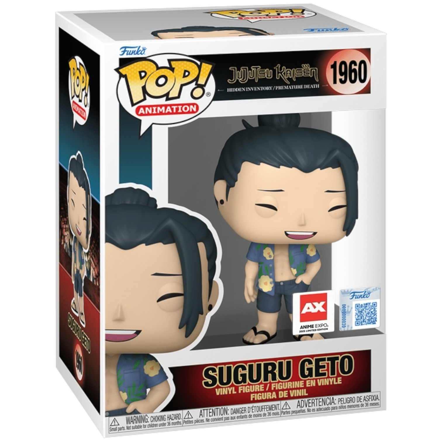 Jujutsu Kaisen - Suguru Geto - 1960 - 2025 Anime Expo Limited Edition - Anime - Funko Pop!
