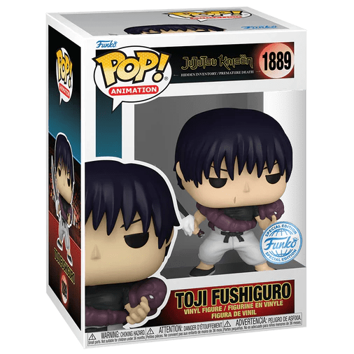 Jujutsu Kaisen - Toji Fushiguro - #1889 - Special Edition - Anime - Funko Pop!