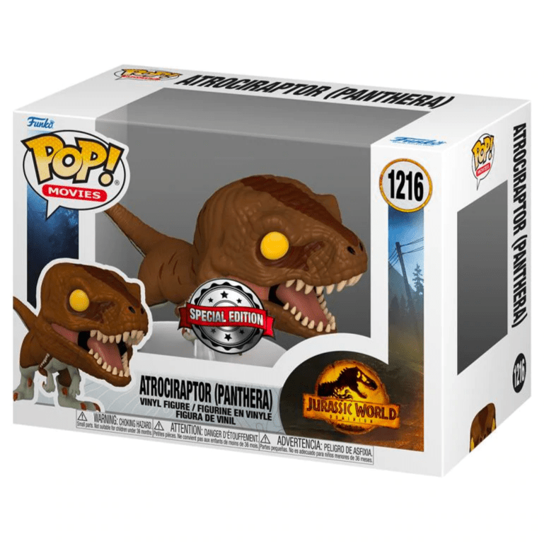 Jurassic World - Atrociraptor (Panthera) - 1216 - Special Edition - Movies - Funko Pop!