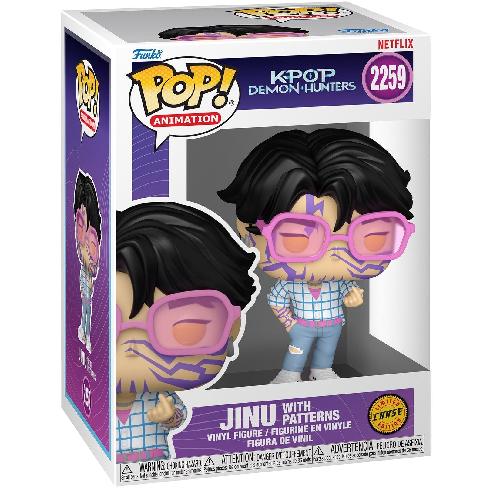 K - Pop Demon Hunters - Jinu - 2259 - Limited Edition Chase - Animation - Funko Pop!