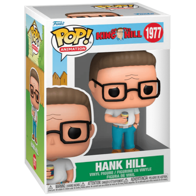 King of the Hill - Hank Hill - 1977 - Animation - Funko Pop!