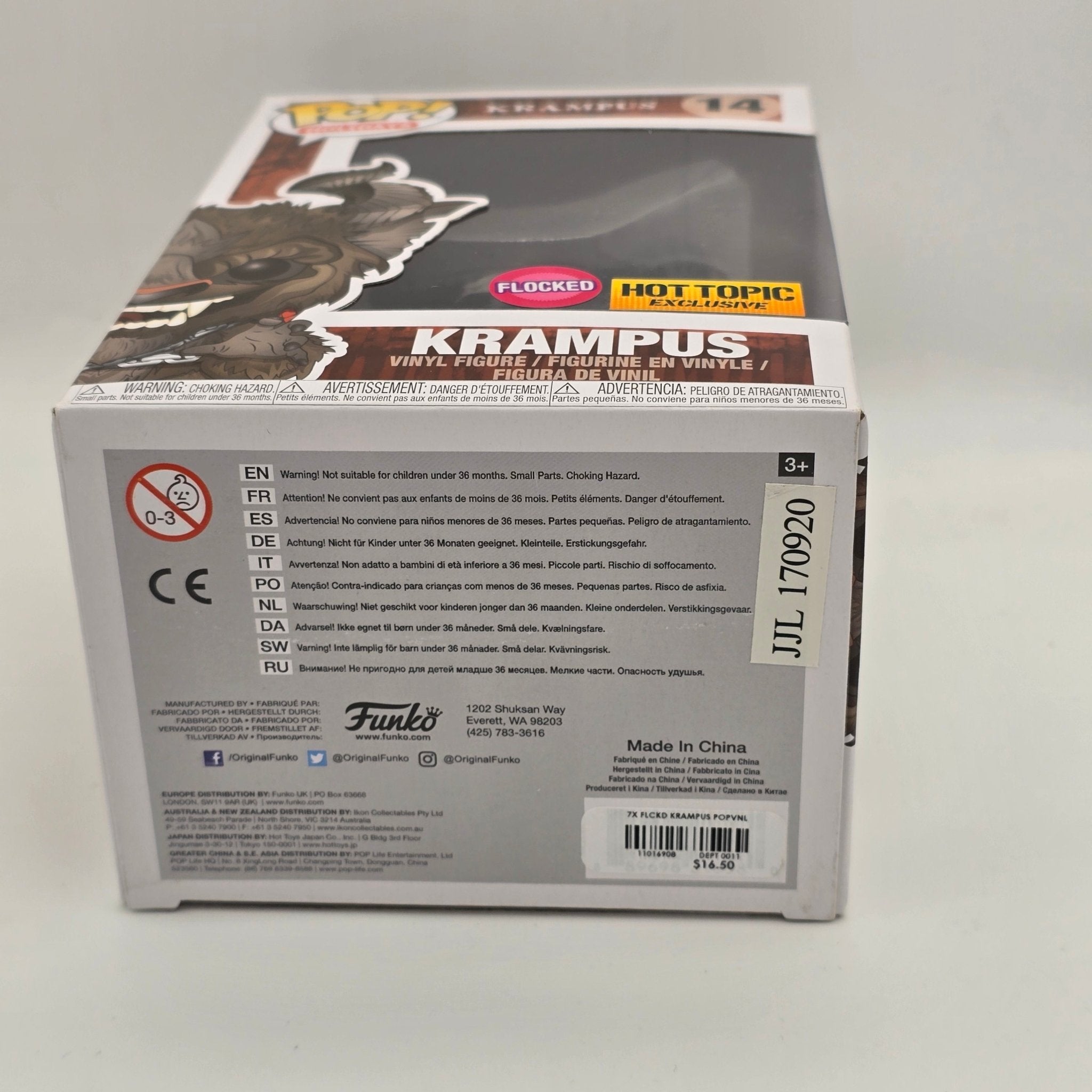 Krampus - #14 - Flocked Hot Topic Exclusive - Holidays - Funko Pop!