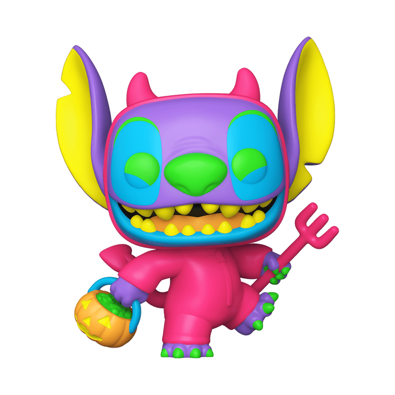 Lilo & Stitch - Devilish Stitch - 1701 - Blacklight Limited Chase - Disney - Funko Pop!
