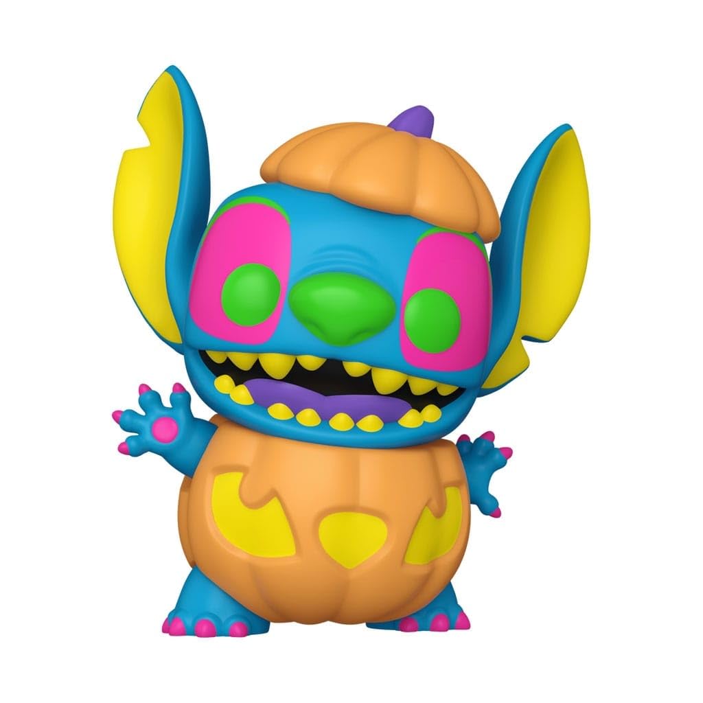 Lilo & Stitch - Pumpkin Stitch - 1498 - Blacklight Special Edition - Disney - Funko Pop!