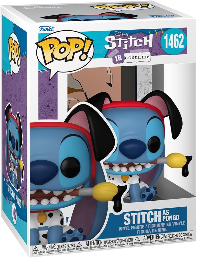 Lilo & Stitch - Stitch As Pongo - #1462 - Disney - Funko Pop!