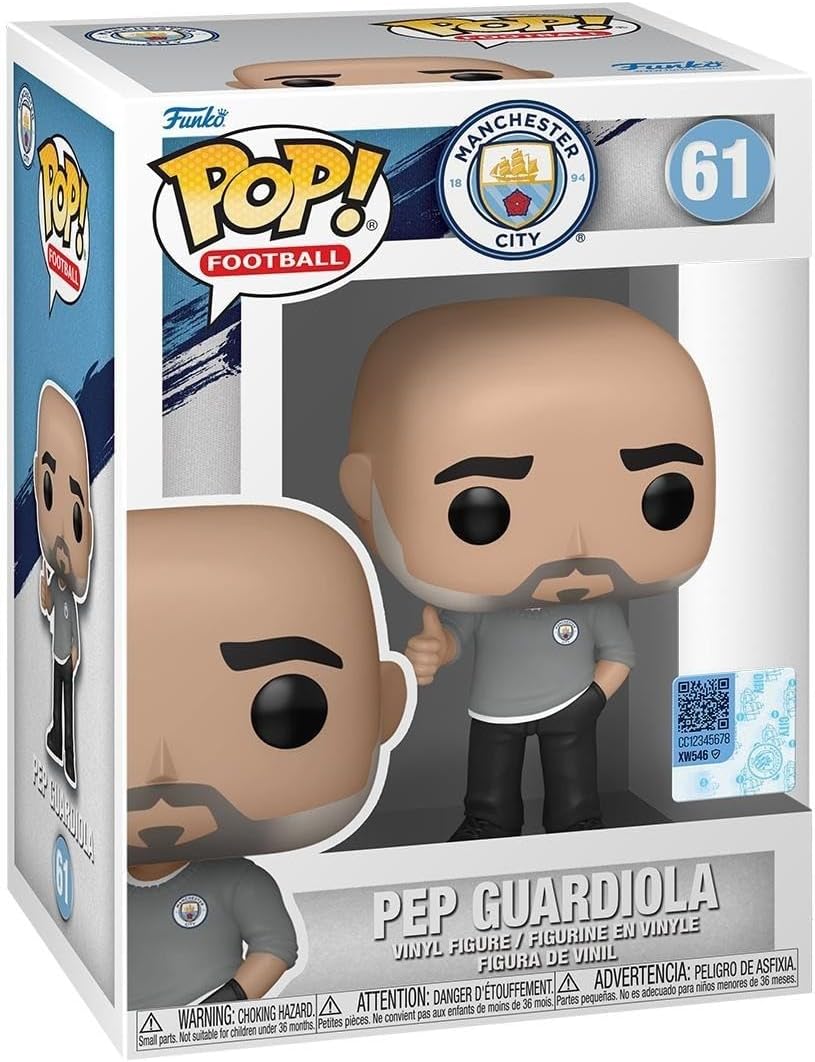Manchester City - Pep Guardiola - #61 - Football - Funko Pop!