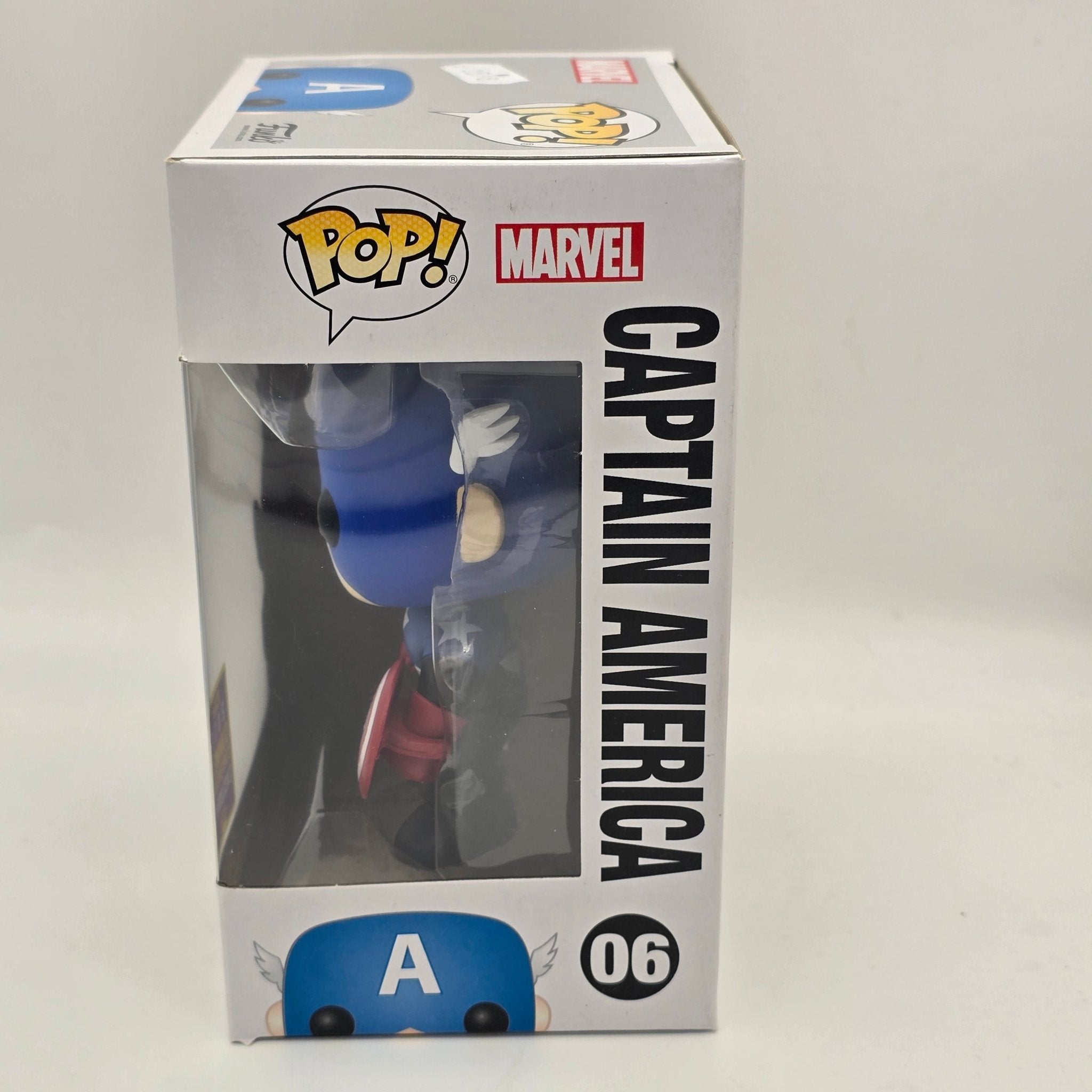 Marvel - Captain America - 06 - 2017 Convention Exclusive - Funko Pop!