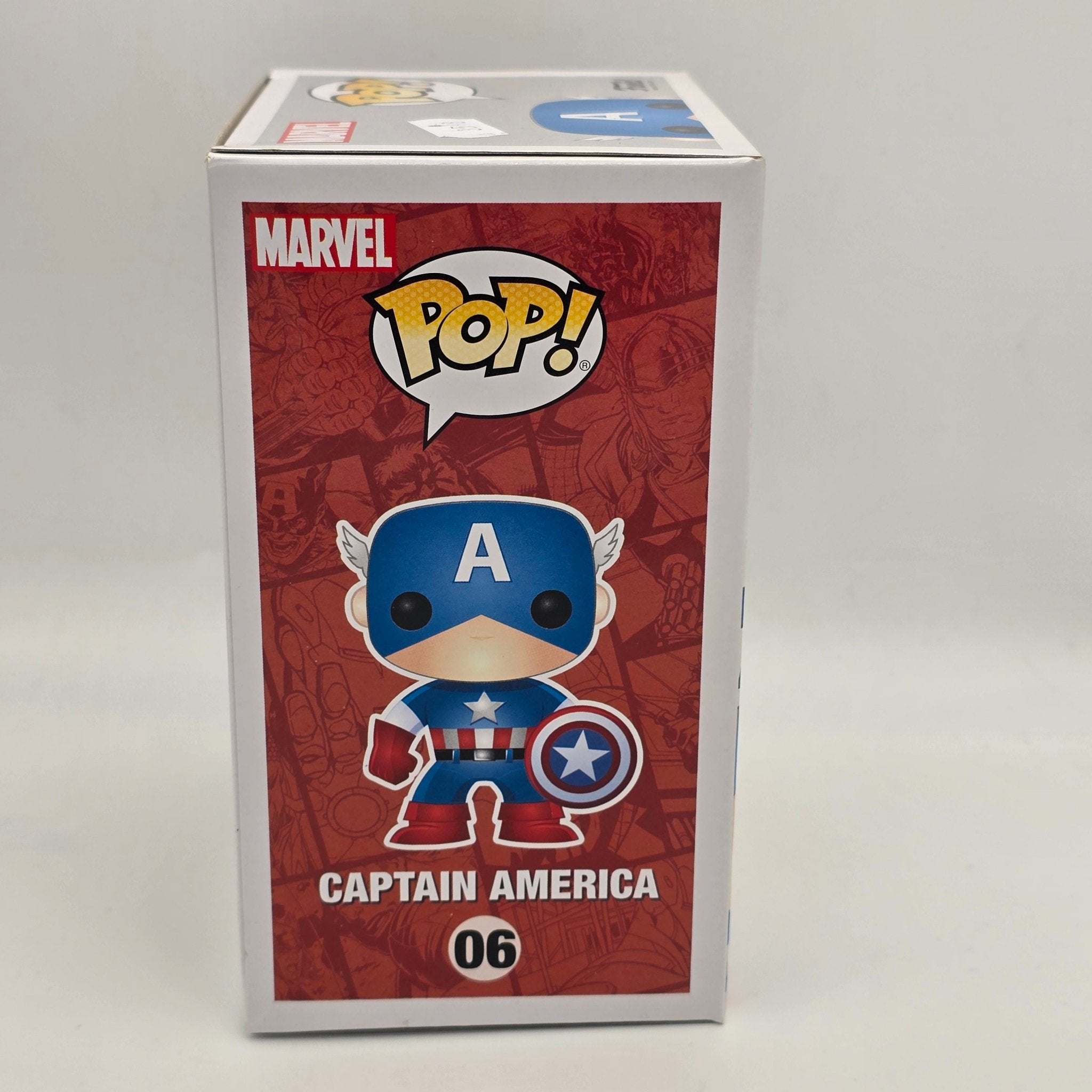 Marvel - Captain America - 06 - 2017 Convention Exclusive - Funko Pop!
