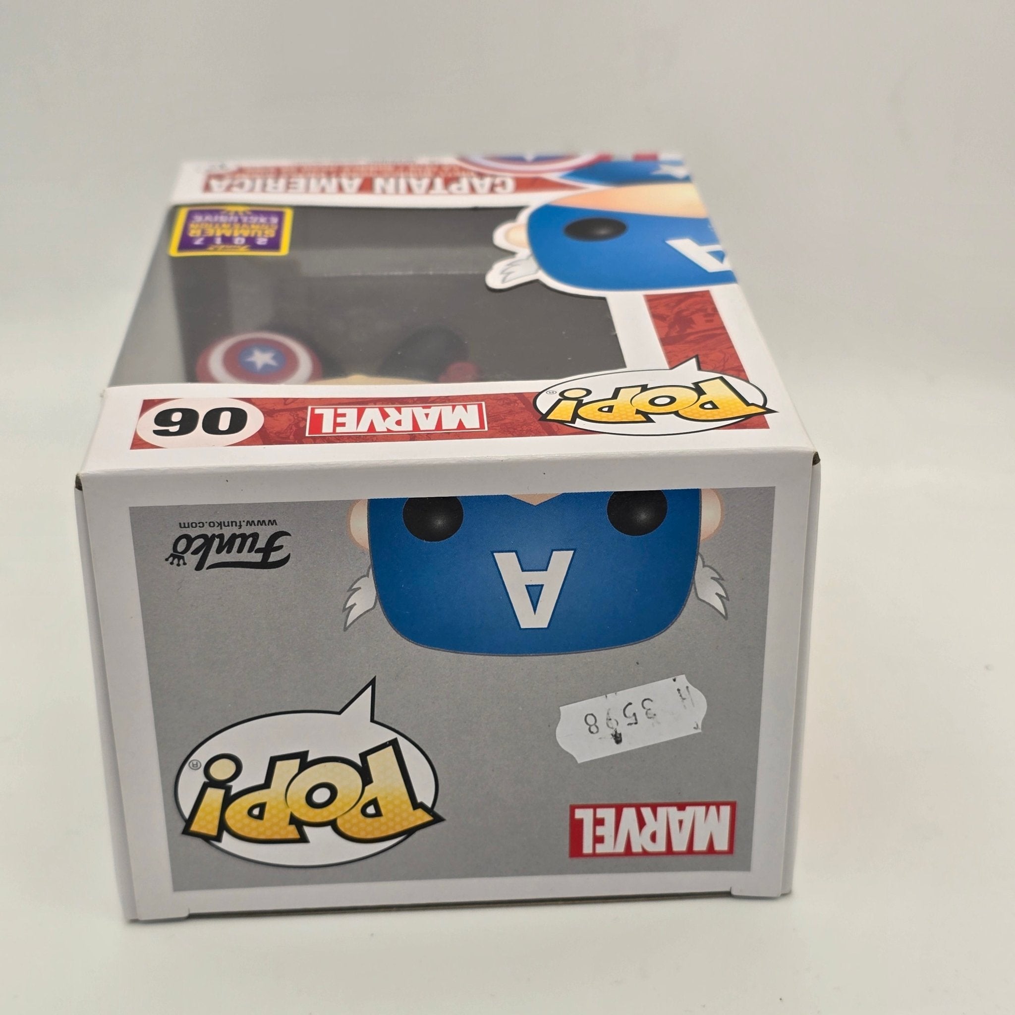 Marvel - Captain America - 06 - 2017 Convention Exclusive - Funko Pop!