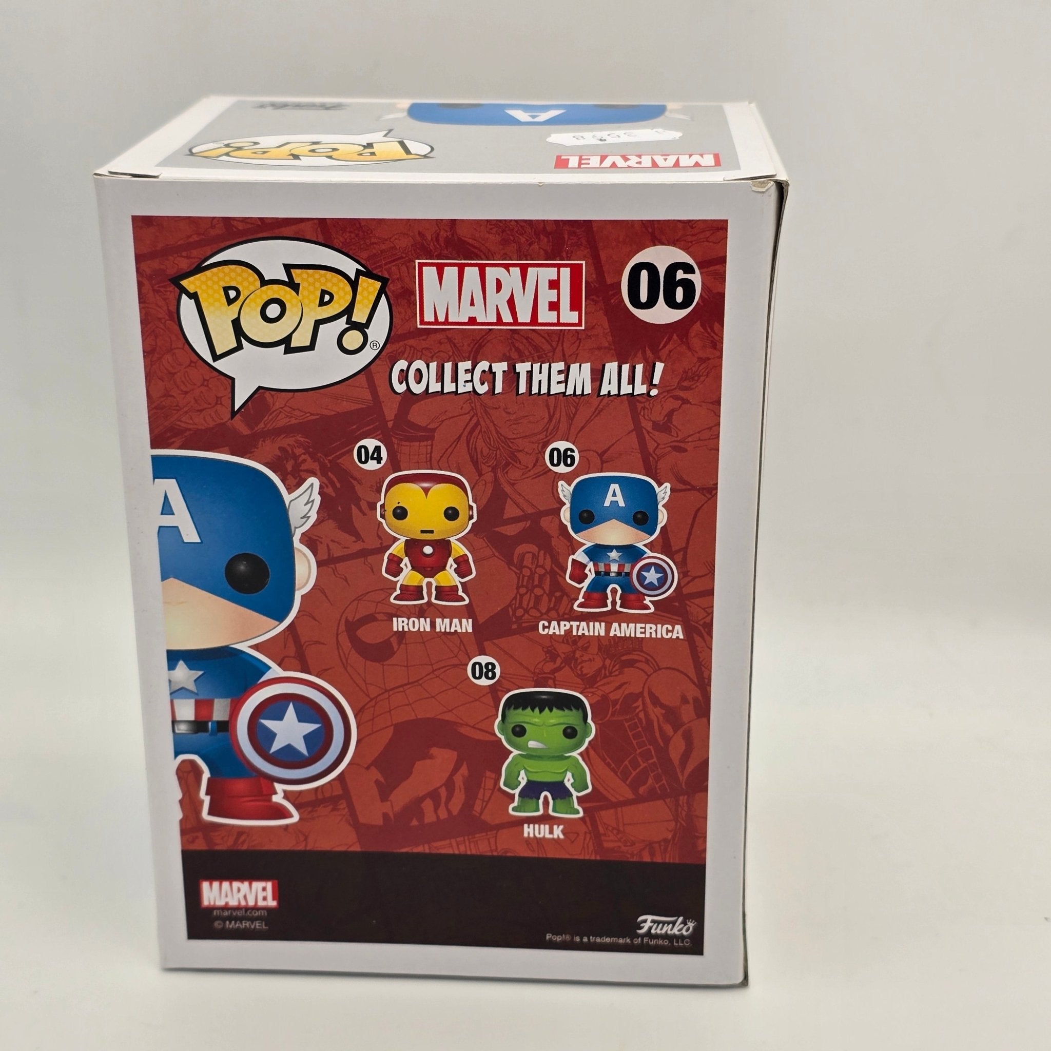Marvel - Captain America - 06 - 2017 Convention Exclusive - Funko Pop!