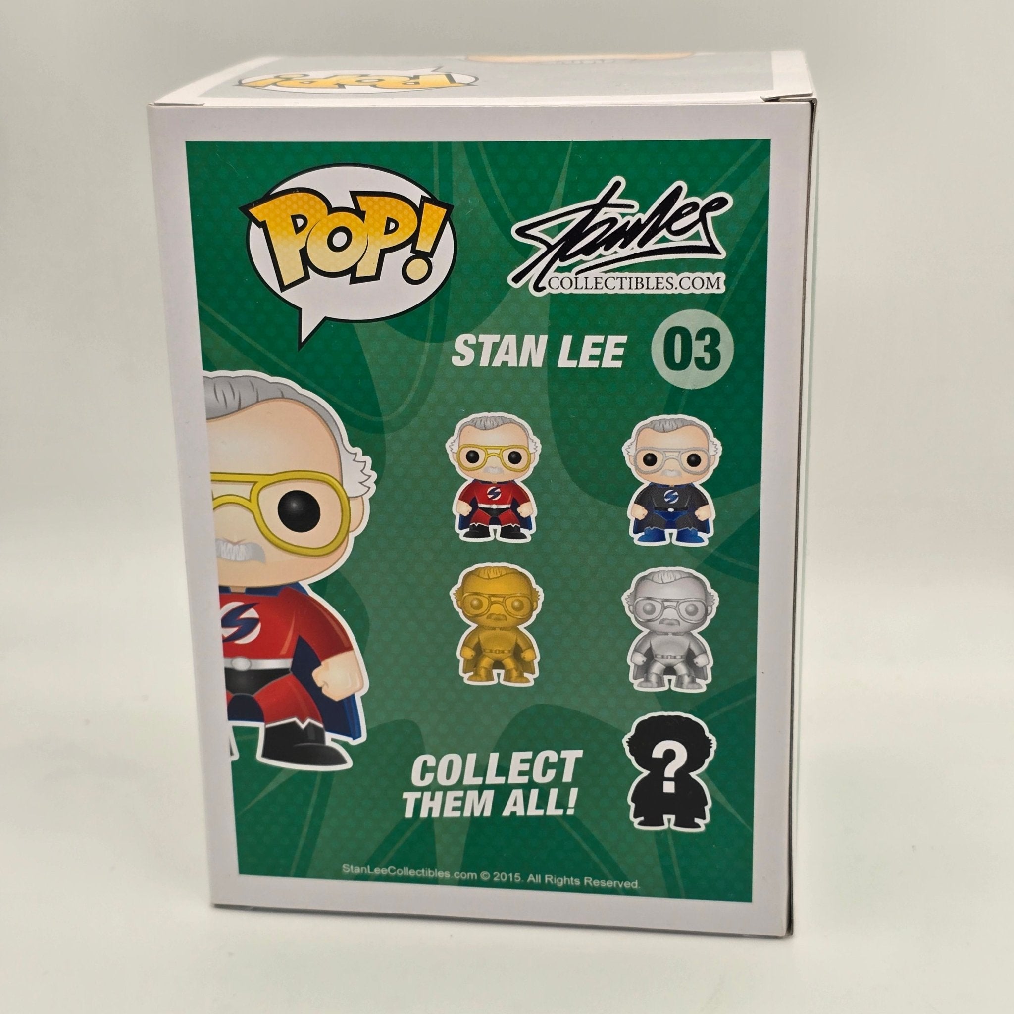 Marvel - Stan Lee (Superhero) - 03 - Underground Toys Exclusive - Funko Pop!