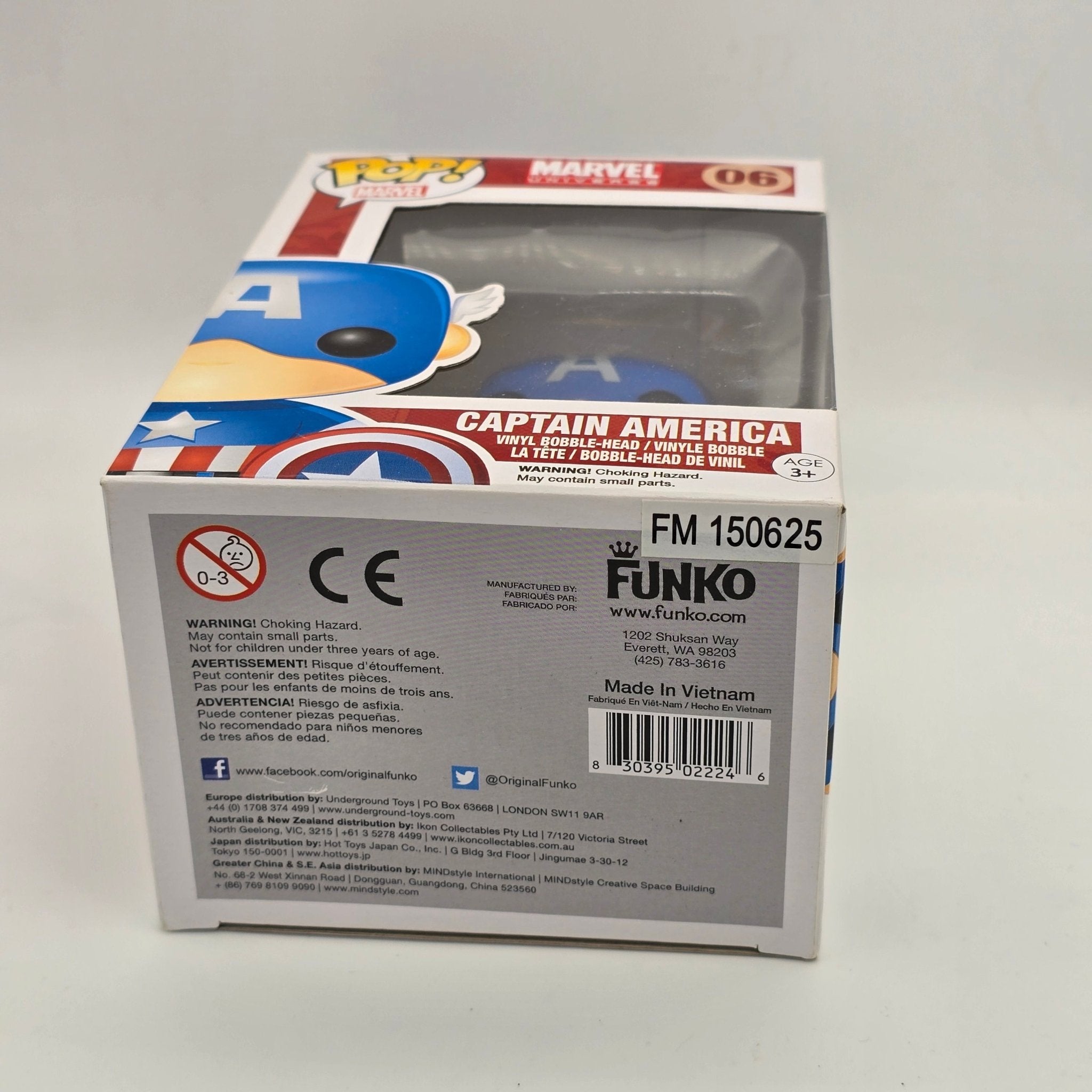 Marvel Universe - Captain America - 06 - Funko Pop!