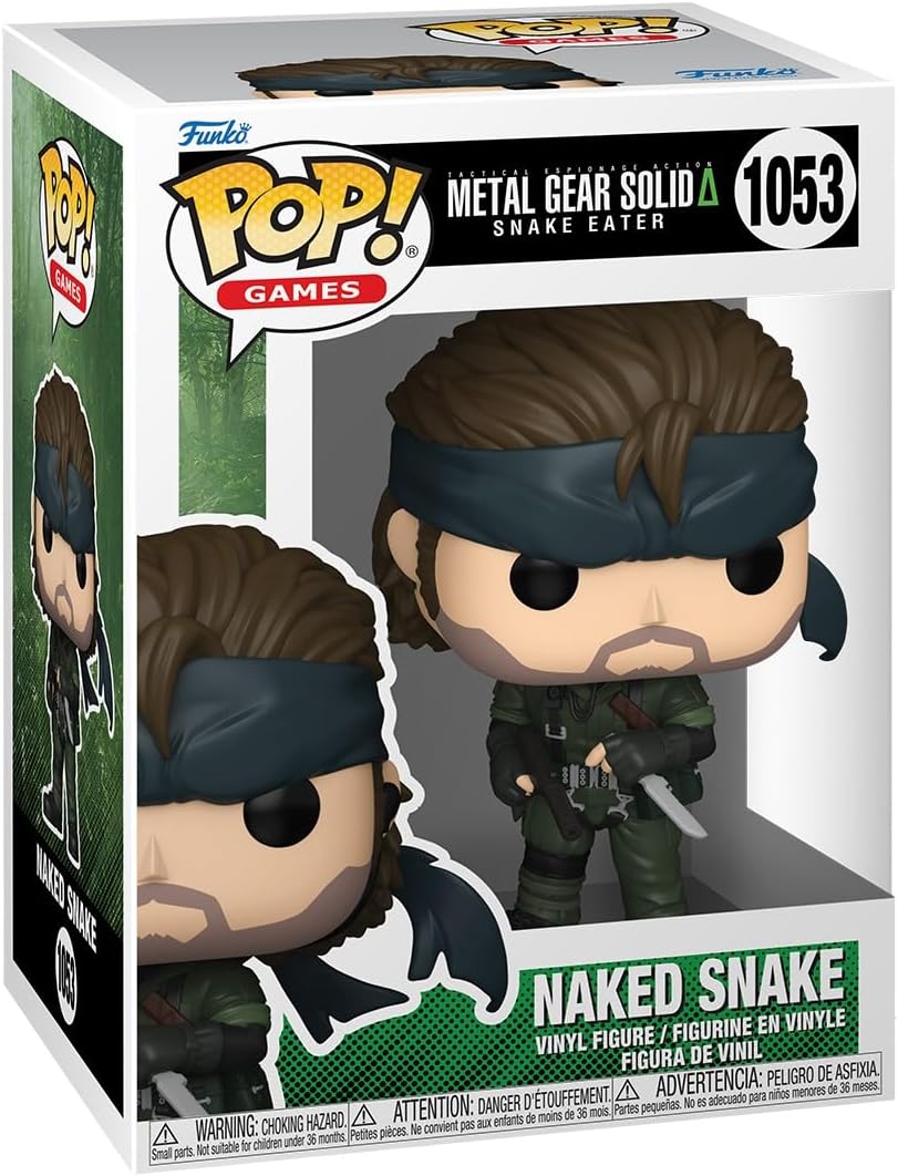 Metal Gear Solid - Naked Snake - #1053 - Games - Funko Pop!