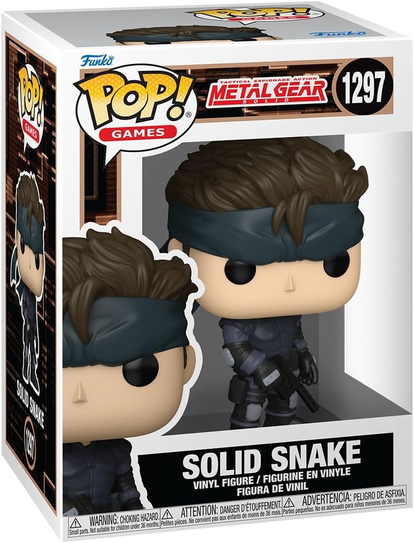 Metal Gear Solid - Solid Snake - 1297 - Games - Funko Pop!