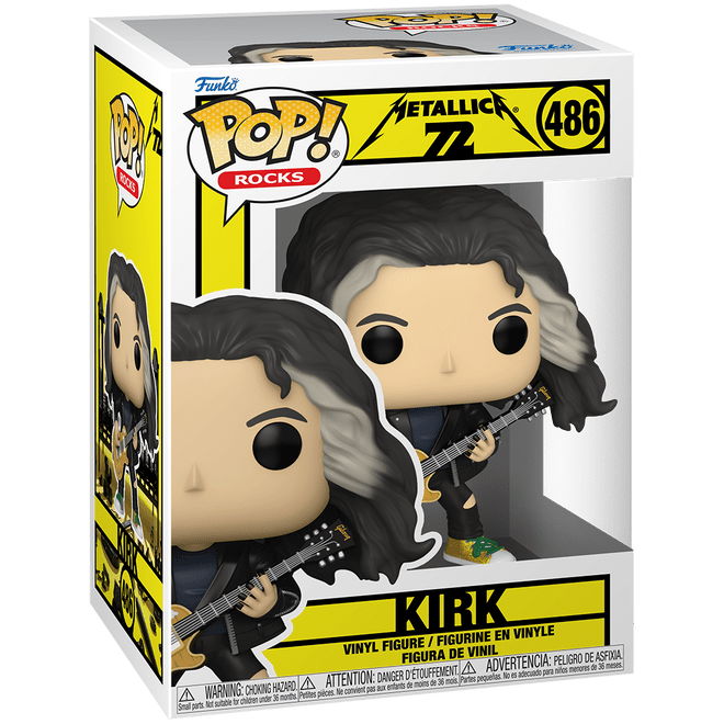 Metallica 72 - Kirk - 486 - Rocks - Funko Pop!