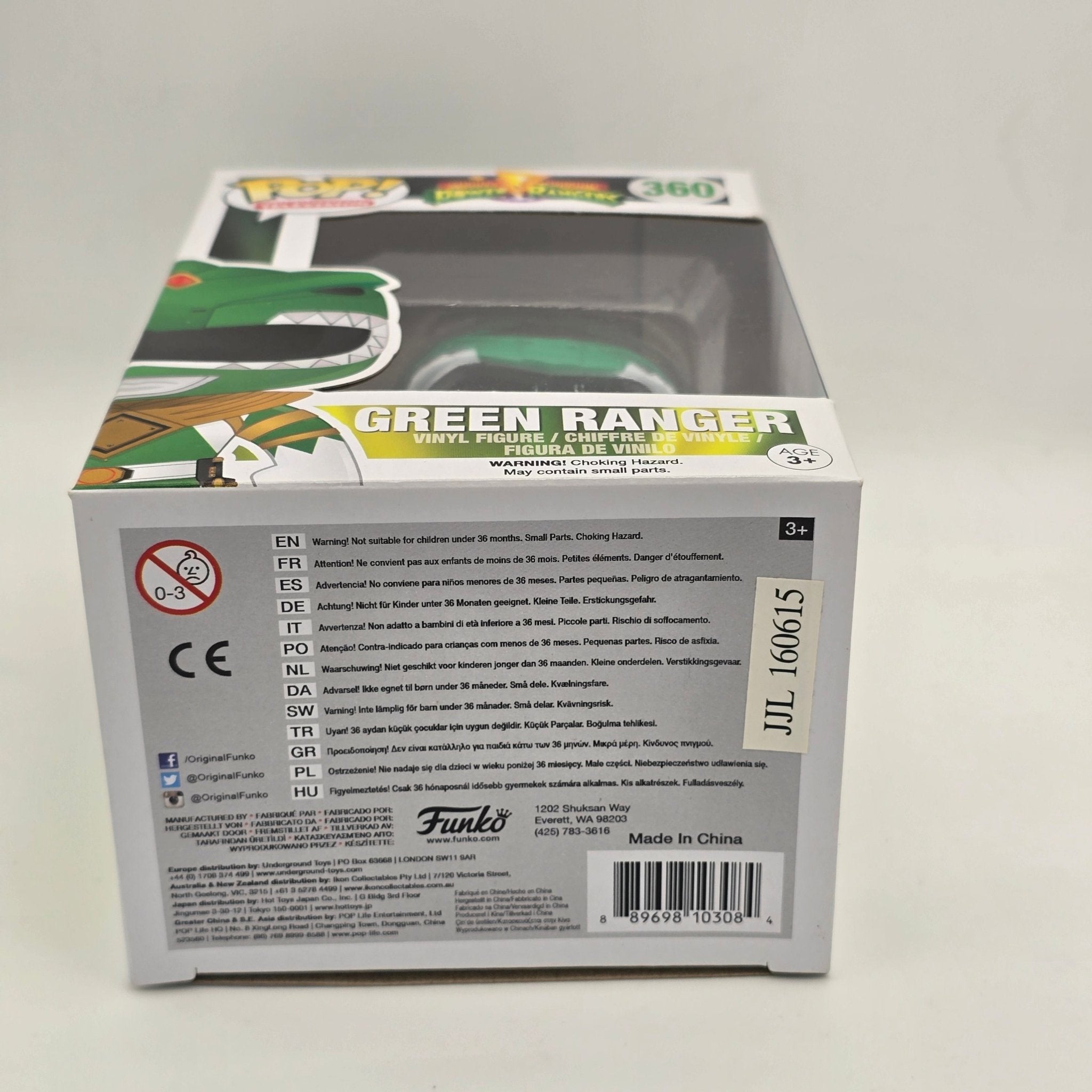 Mighty Morphin Power Rangers - Green Ranger - 360 - Television - Funko Pop!