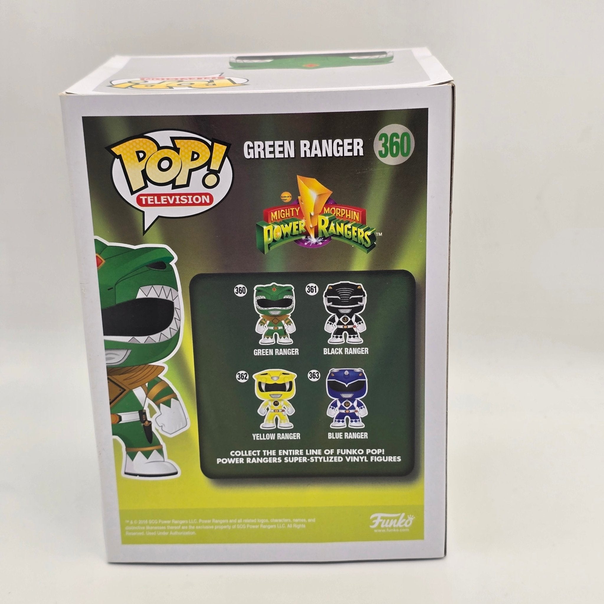 Mighty Morphin Power Rangers - Green Ranger - 360 - Television - Funko Pop!