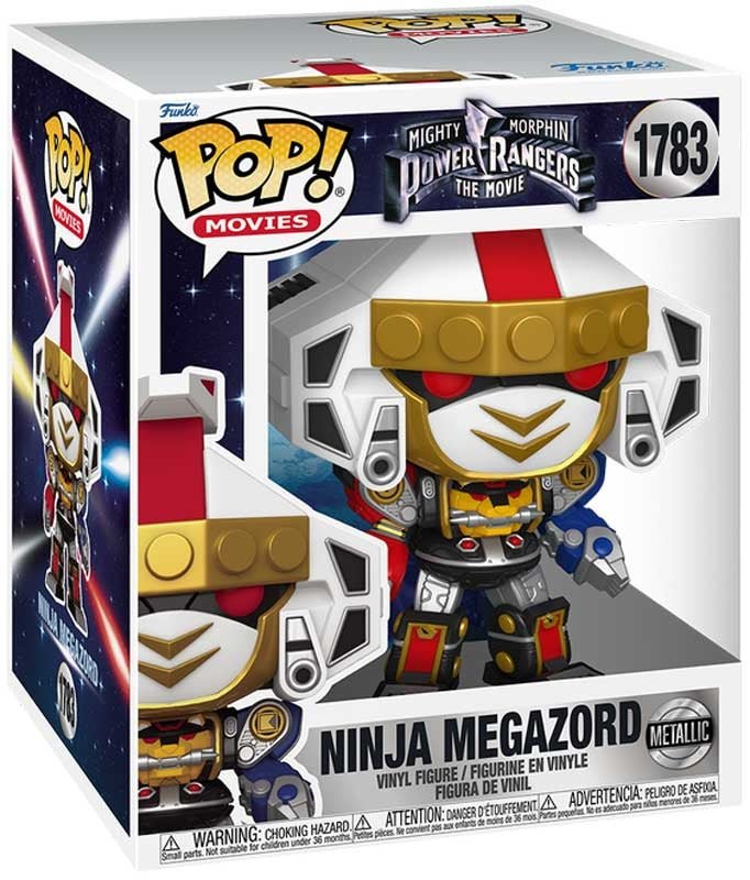 Mighty Morphin Power Rangers - Ninja Megazord - 1783 - Movies - 6' Funko Pop!