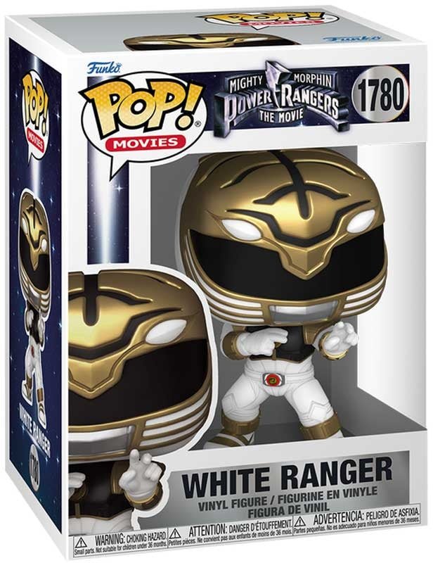 Mighty Morphin Power Rangers - White Ranger - 1780 - Movies - Funko Pop!