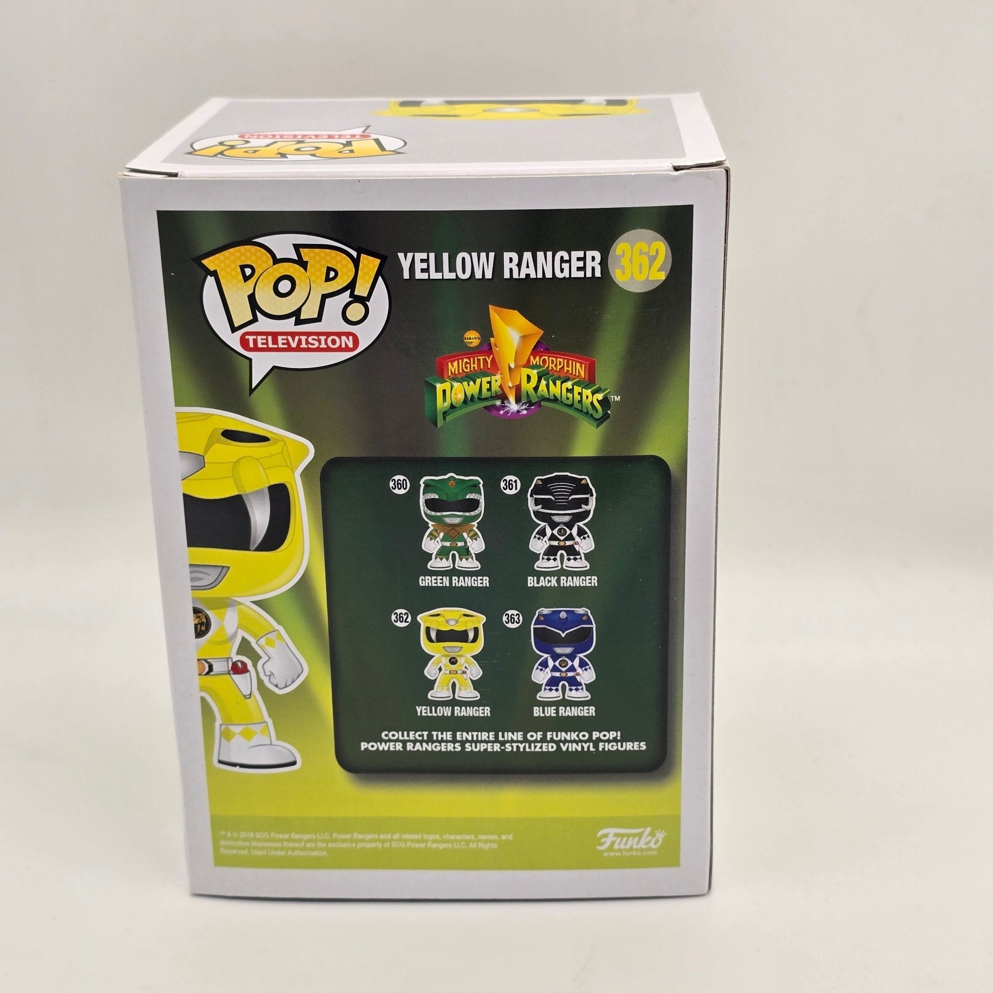 Mighty Morphin Power Rangers - Yellow Ranger - 362 - Television - Funko Pop!