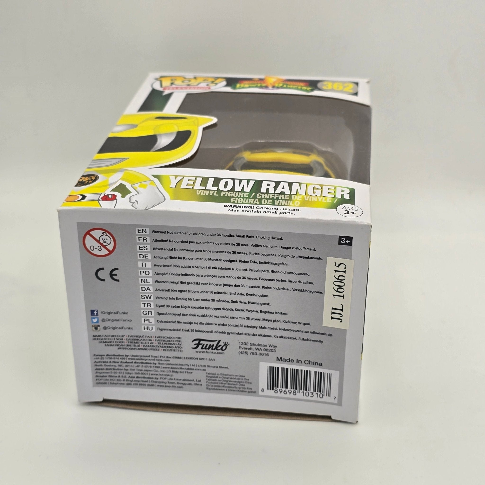 Mighty Morphin Power Rangers - Yellow Ranger - 362 - Television - Funko Pop!