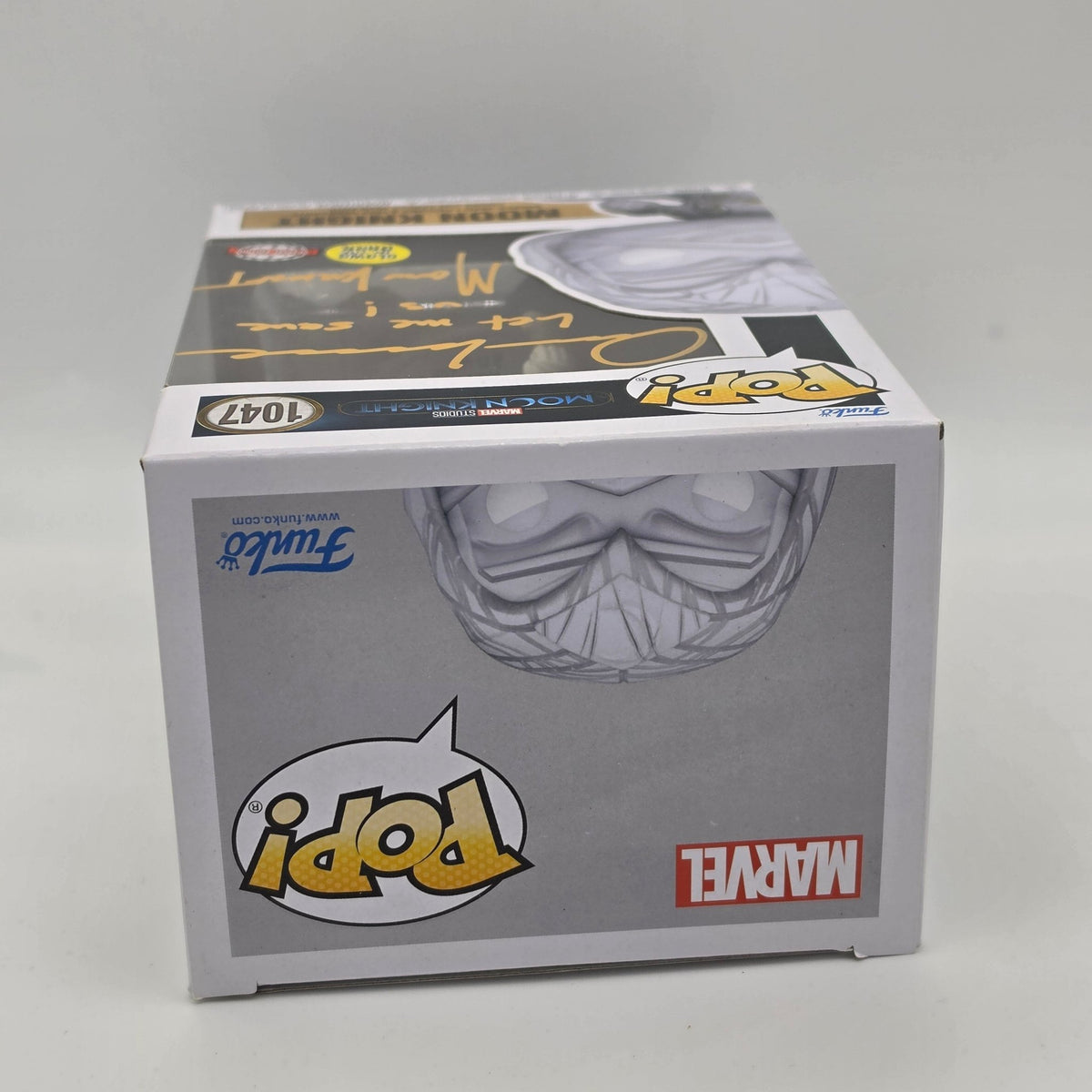 Moon Knight - #1047 - Signed Oscar Isaac - SWAU Authentication - Funko Pop!
